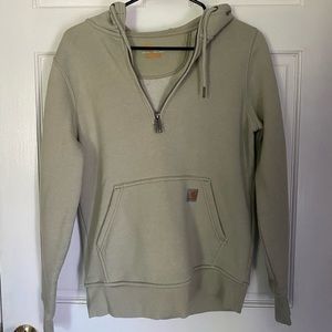 Small Green Carhartt 1/4 zip